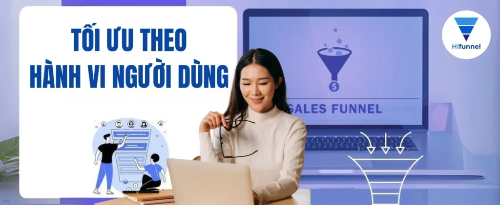 Hành vi người dùng bao gồm: họ click vào đâu, ở lại bao lâu, đọc mục nào, thoát trang ở điểm nào, hay quay lại sau bao nhiêu ngày.