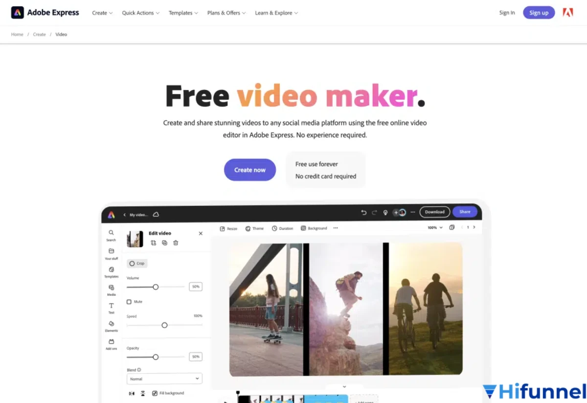 Adobe Express Video Editor – phần mềm chỉnh sửa video online miễn phí cho giáo dục