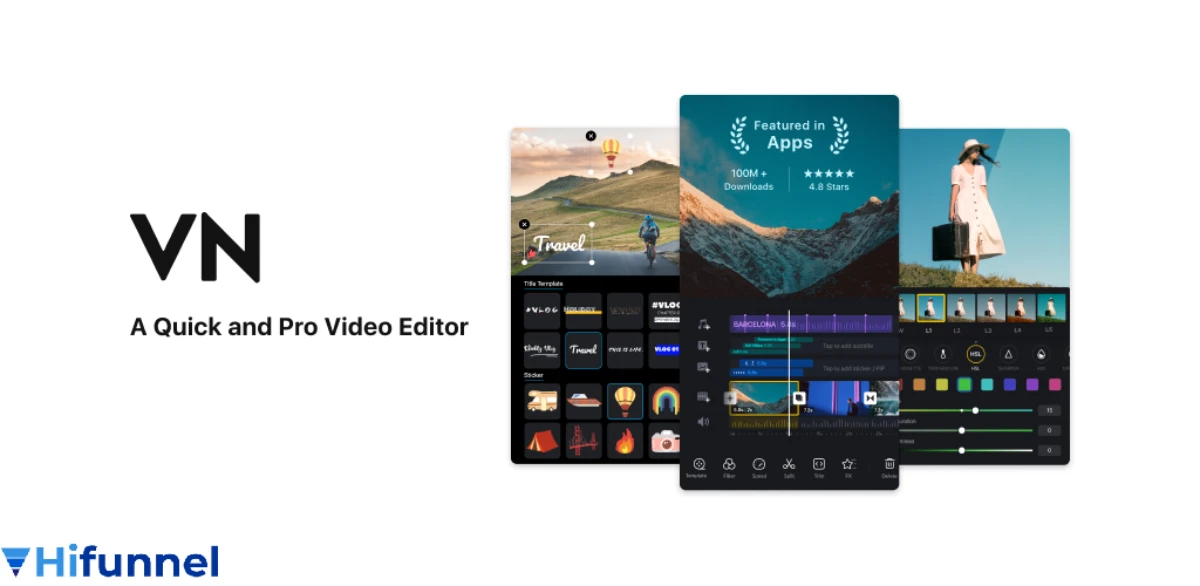 Giao diện VN Video Editor