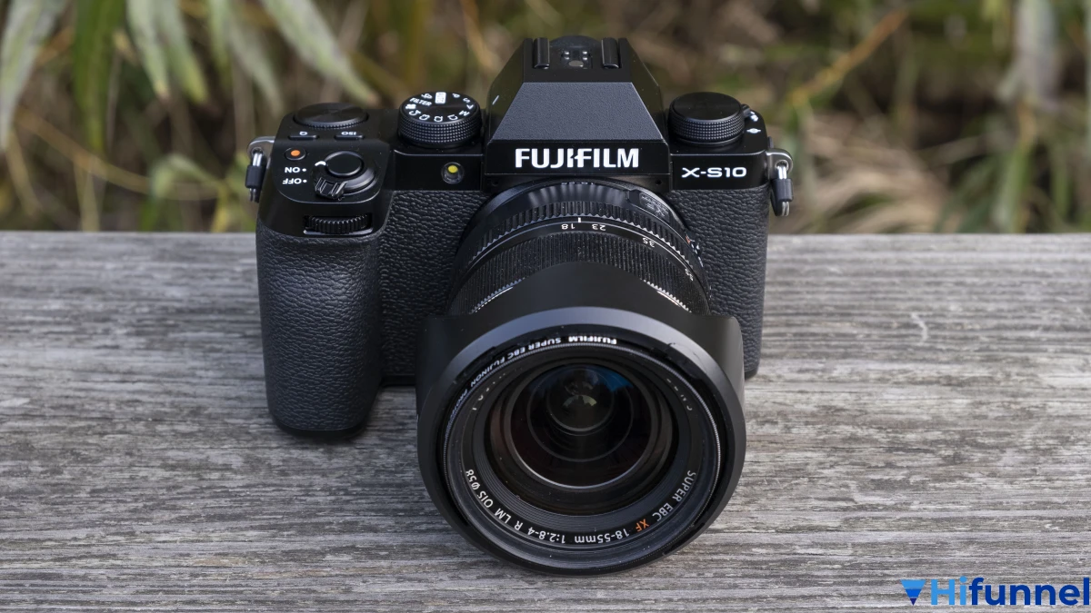 Máy quay Fujifilm X-S10 quay vlog bài giảng E-learning chống rung 5 trục