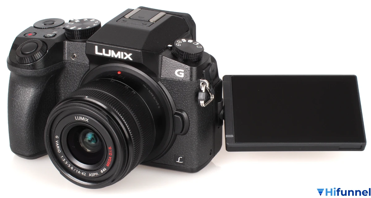 Máy quay vlog Panasonic Lumix G7 quay bài giảng E-learning 4K
