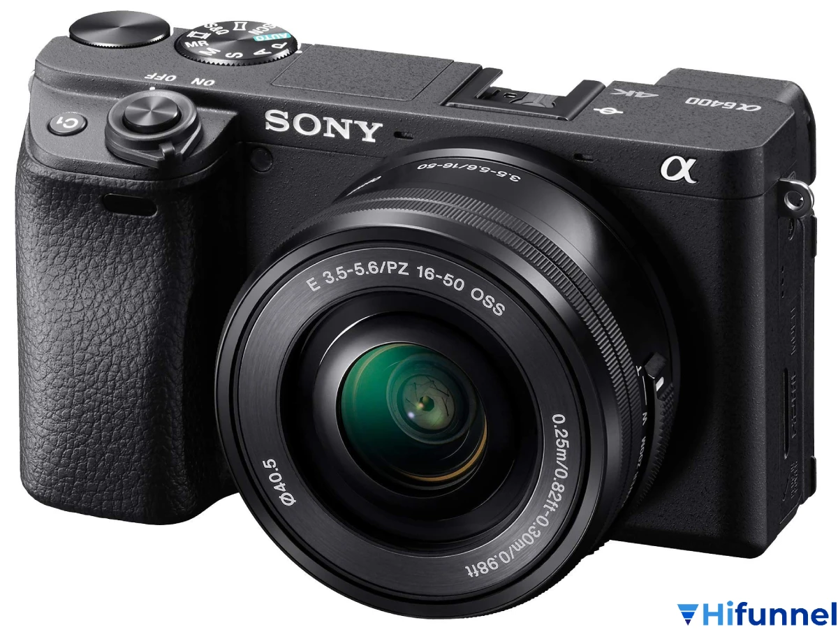 Máy quay Sony A6400 quay 4K sắc nét cho giảng viên và trung tâm đào tạo