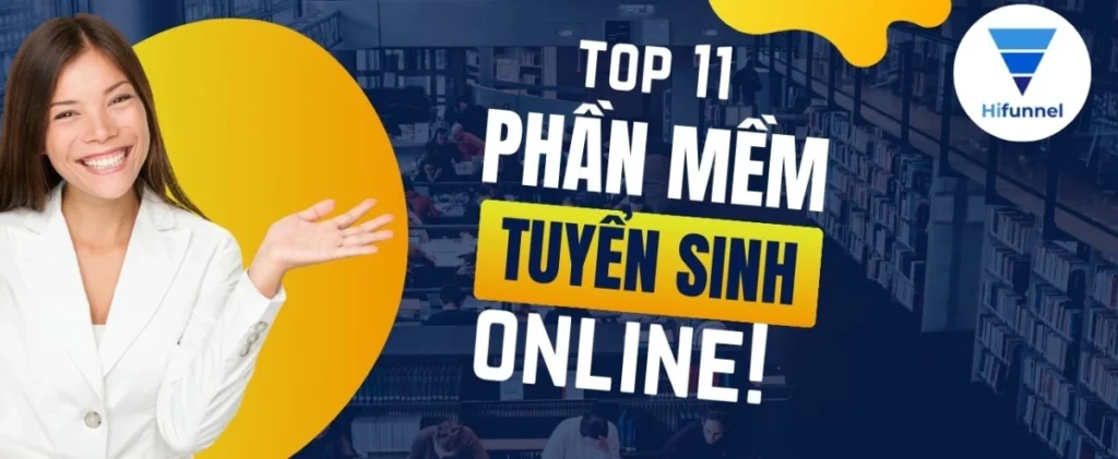 xem top các phần mềm tuyển sinh online