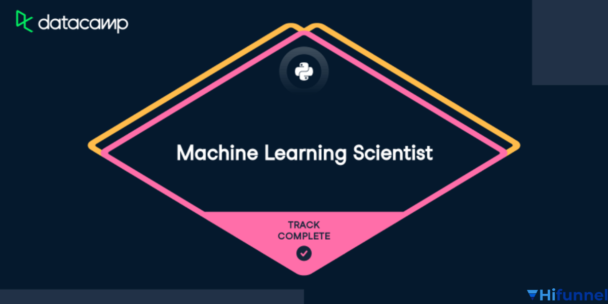 DataCamp – Machine Learning Scientist Track, lộ trình học AI và khoa học dữ liệu trực tuyến.