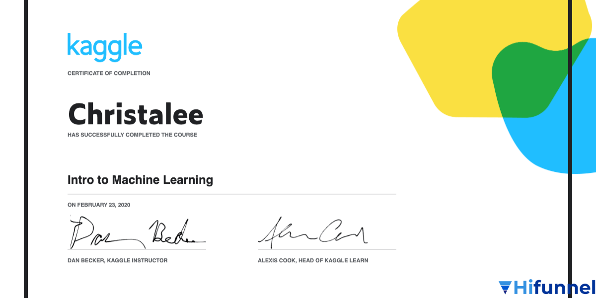 Kaggle – Intro to Machine Learning, khóa học miễn phí nhập môn học máy cho người mới bắt đầu.