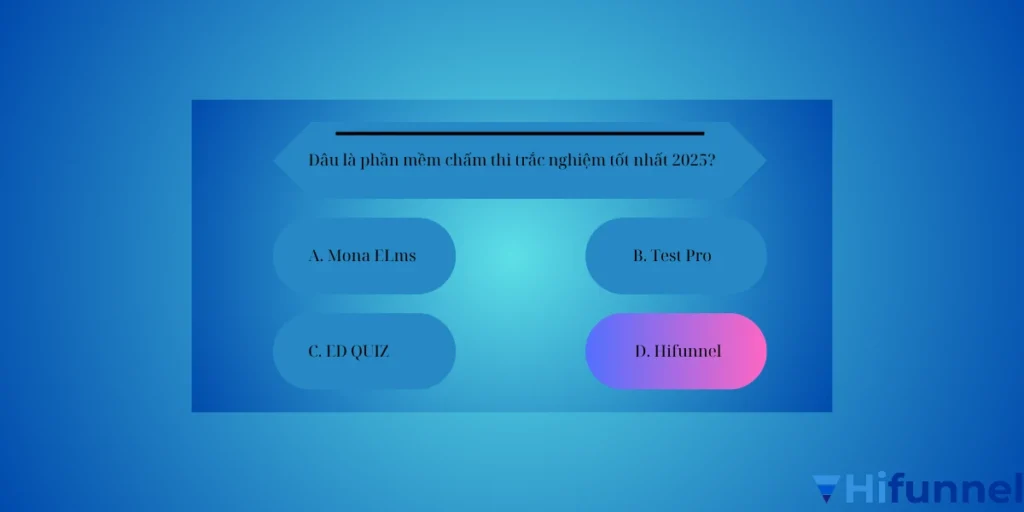 Chú ý các tiêu chuẩn để chọn phần mềm chấm thi trắc nghiệm tốt