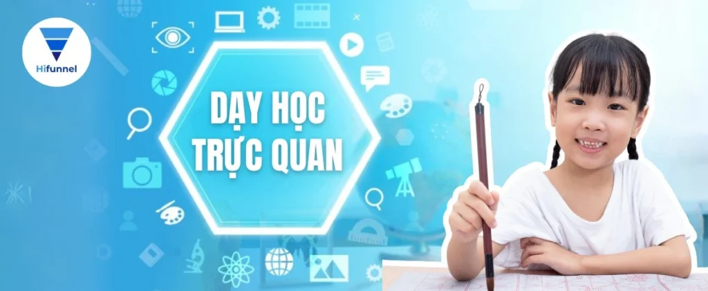 Dạy học trực quan giúp khuyến khích sự tham gia của bé