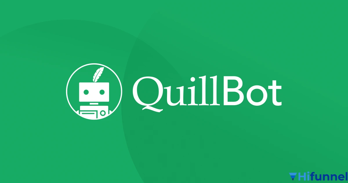 “QuillBot – công cụ paraphrase và kiểm tra đạo văn thông minh, giúp người viết làm mới nội dung, tránh trùng lặp và cải thiện giọng văn tự nhiên hơn.”
