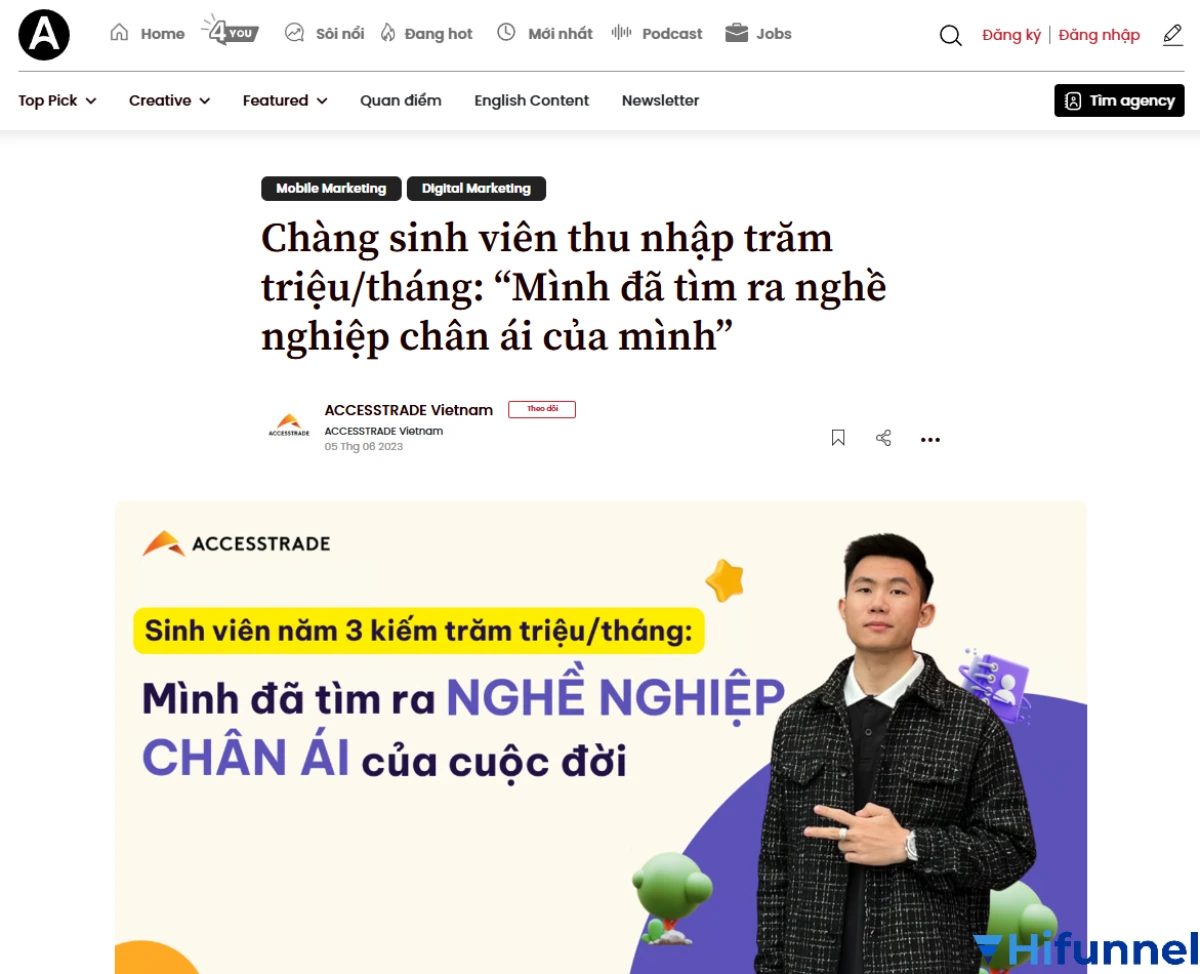 Case study xây dựng thương hiệu cá nhân