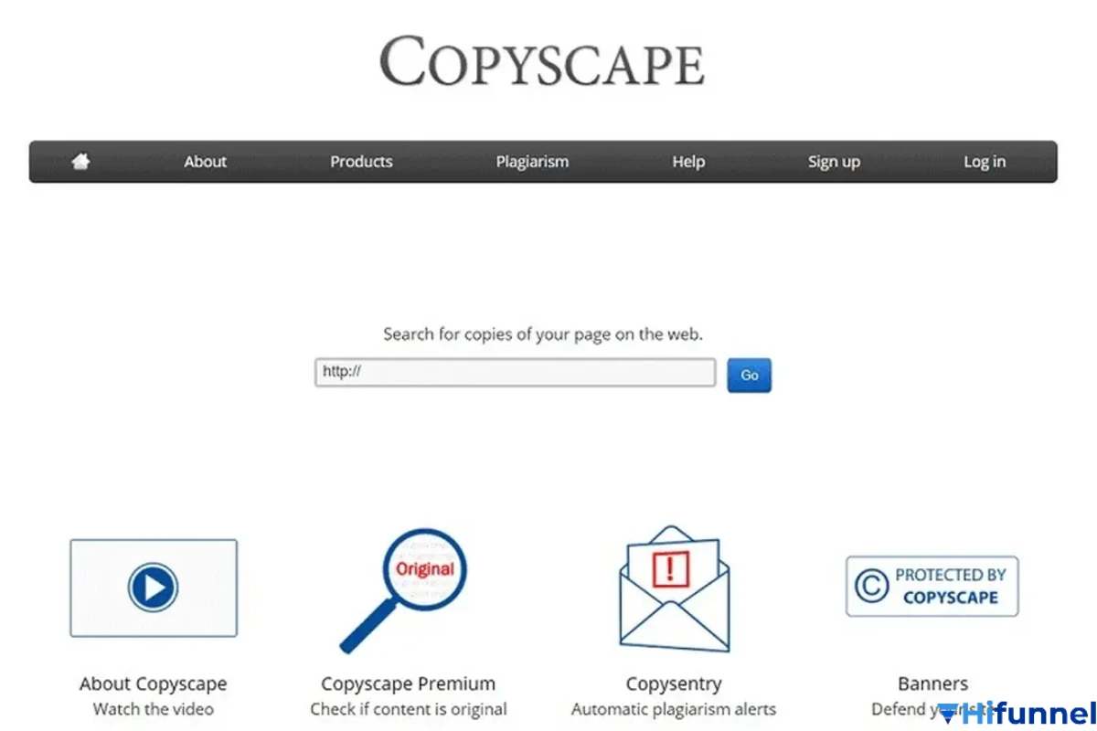 “Copyscape – công cụ kiểm tra trùng lặp nội dung chuẩn SEO, giúp marketer và blogger phát hiện đạo văn trên website nhanh chóng và chính xác.”