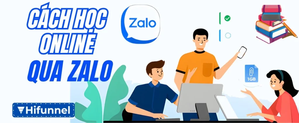 Có nhiều tiện ích hỗ trợ học online qua Zalo tiện lợi