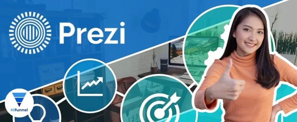 Prezi mang nhiều tính năng vượt trội để làm slide thuyết trình