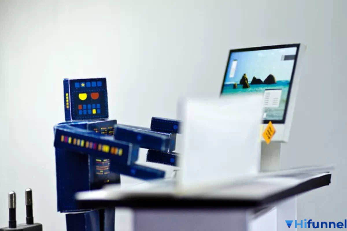 Minh họa cho sai lầm thường gặp khi sinh viên sử dụng AI viết luận văn – phụ thuộc hoàn toàn vào máy, thiếu tư duy phản biện và kiểm chứng nguồn.