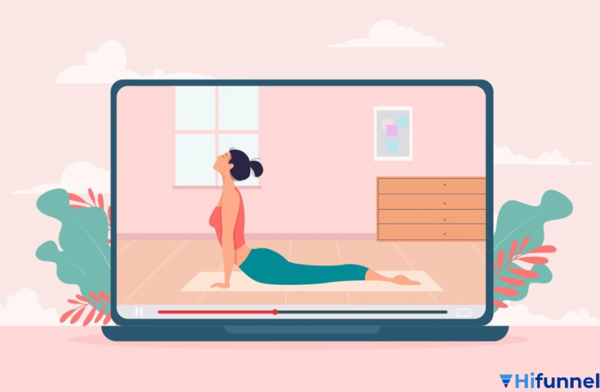 Hướng dẫn 7 bước tạo và bán khóa học Yoga online bằng nền tảng HiFunnel.