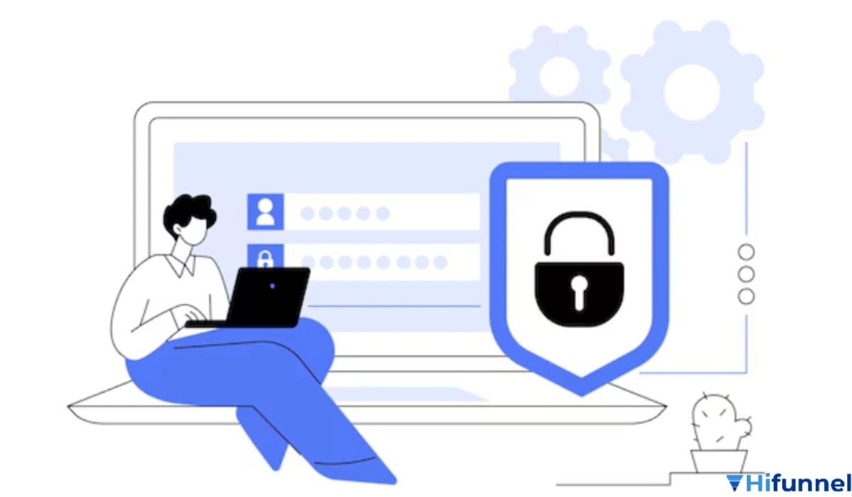 “Minh họa lợi ích của việc bảo vệ bản quyền khóa học dành cho creator.”