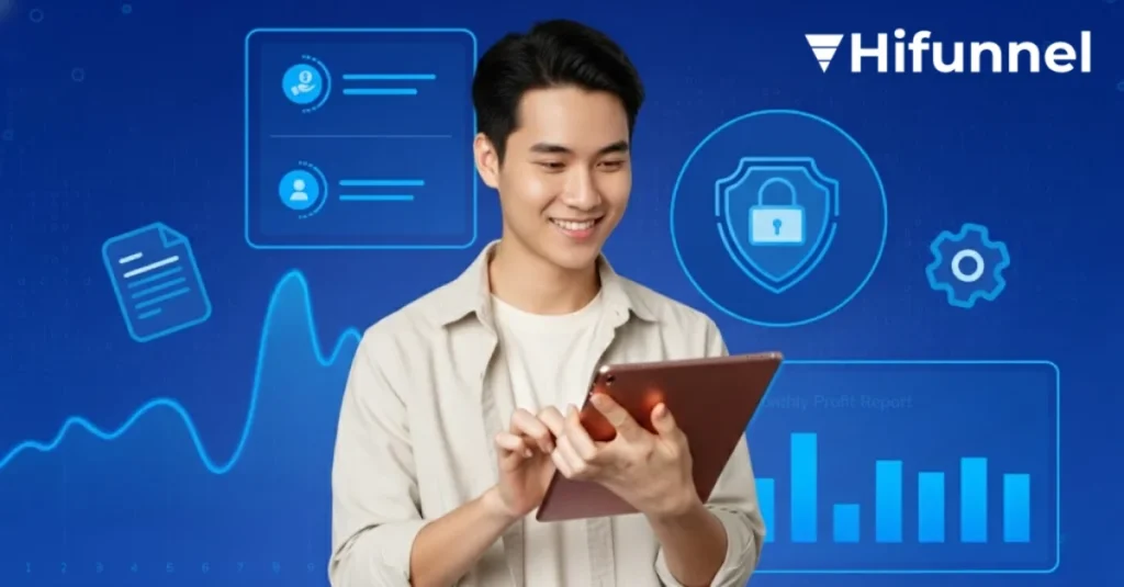 Ai nắm giữ dữ liệu, người đó nắm giữ tương lai. Với Hifunnel, học viên là của bạn, không phải của sàn.