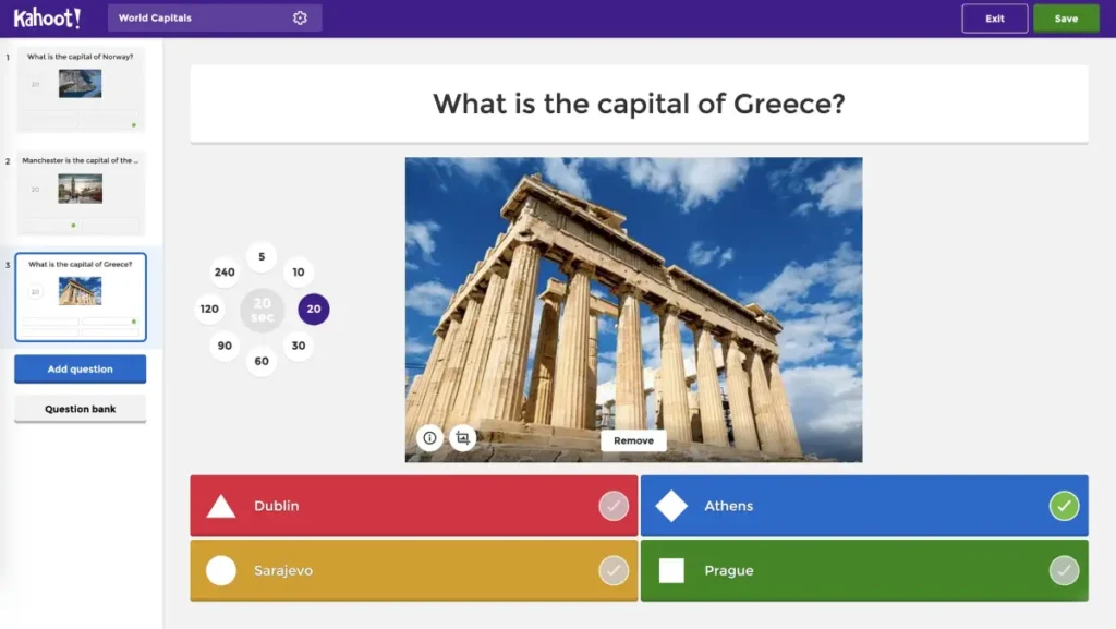 Web tạo quiz Kahoot phù hợp tạo không khí, nhưng không thay thế hoàn toàn cho đánh giá chuyên sâu.