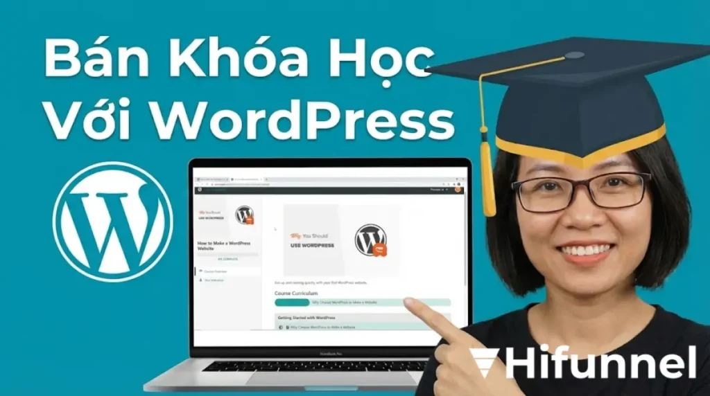 Dùng Wordpress tạo khóa học sẽ là giải pháp phù hợp cho những ai có kỹ năng công nghệ hoặc có đội ngũ kỹ thuật riêng để bảo trì và tối ưu hệ thống.