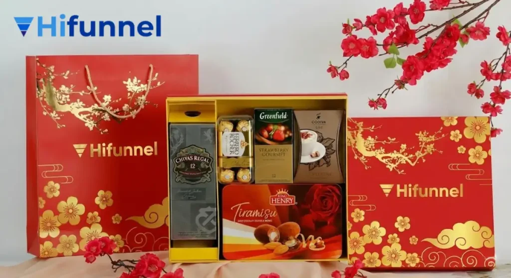 Những phần quà tết được Hifunnel gửi gắm tình cảm