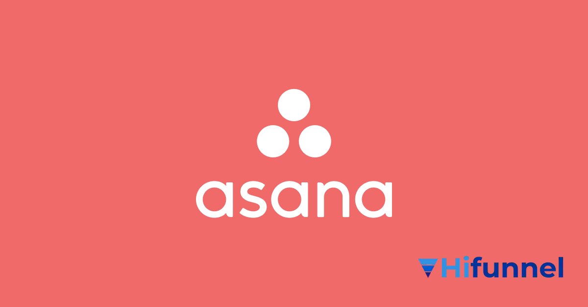 Giao diện phần mềm Asana - công cụ lập kế hoạch nội dung