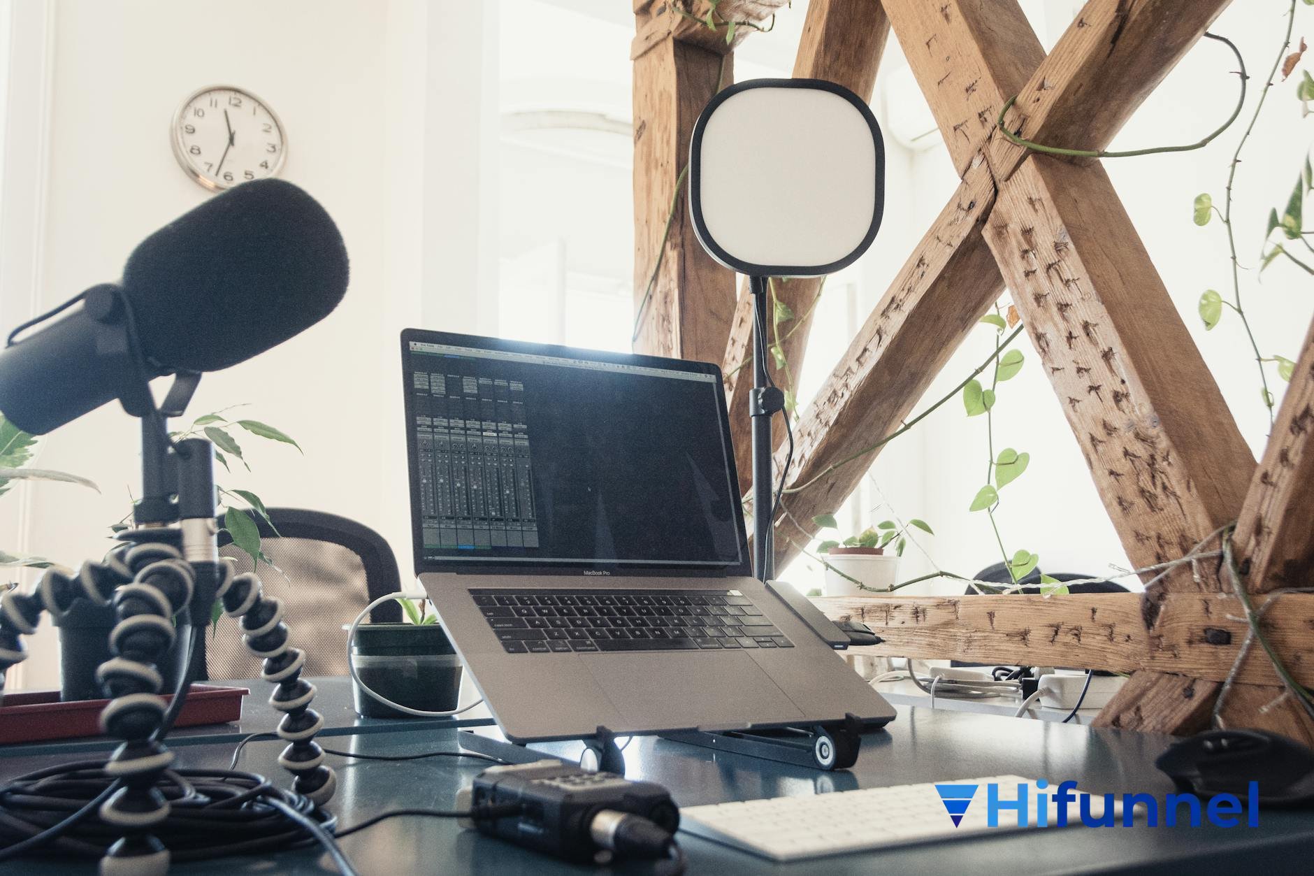 phụ kiện micro thu âm pop filter boom arm cho creator