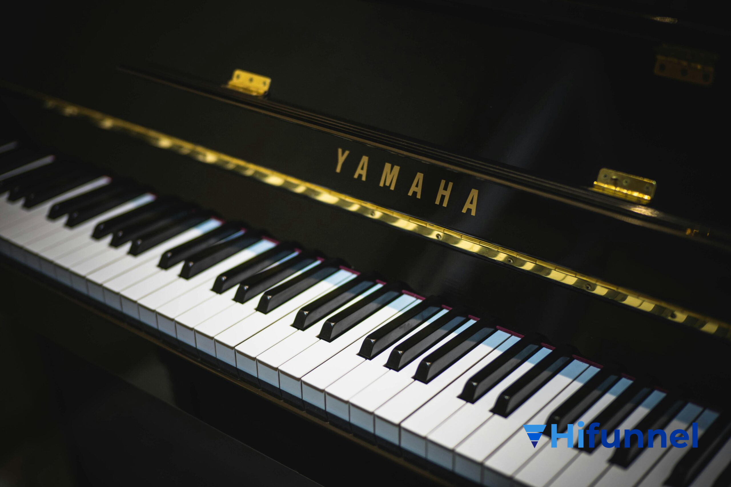 setup camera dạy đàn piano online góc nhìn từ trên xuống phím đàn