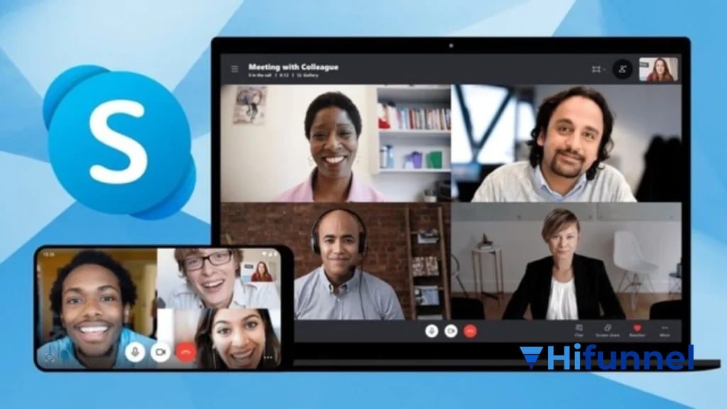 Skype nổi tiếng từ lâu được sử dụng để học tiếng Anh online