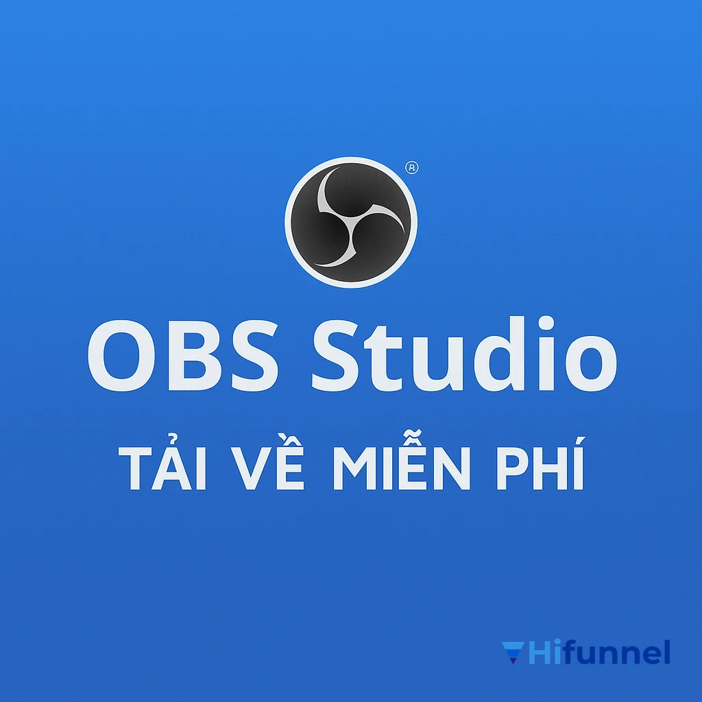 OBS Studio - phần mềm quay video màn hình miễn phí cho Windows, Mac, Linux