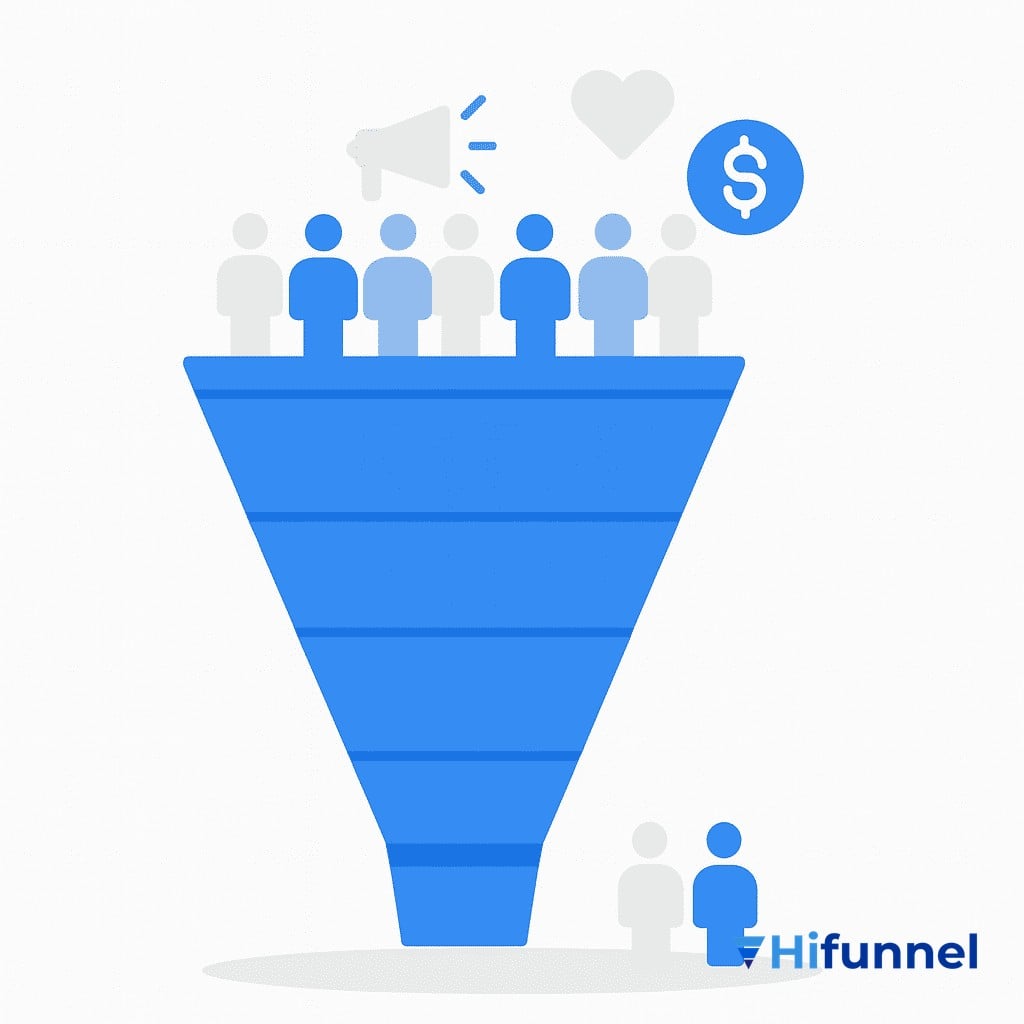 Phễu bán hàng trong Hifunnel